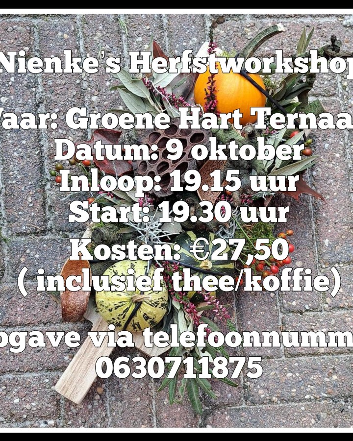 Nienke's Herfstworkshop