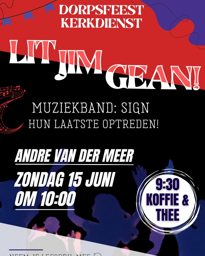 Dorpsfeest Kerkdienst