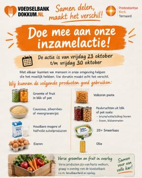 Inzamelactie Voedselbank Dokkum