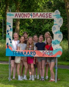 Eerste avond4daagse in Ternaard groot succes